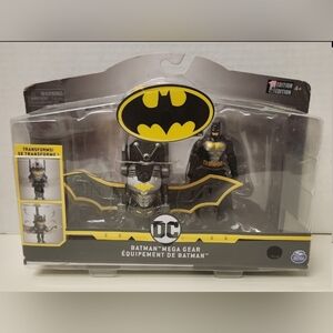 Batman Mega Gear 4" Figure With Armor Copter Creature Chaos 2019